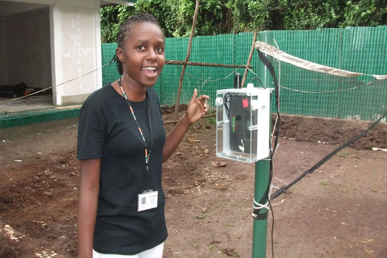 Solar-powered data gathering 4