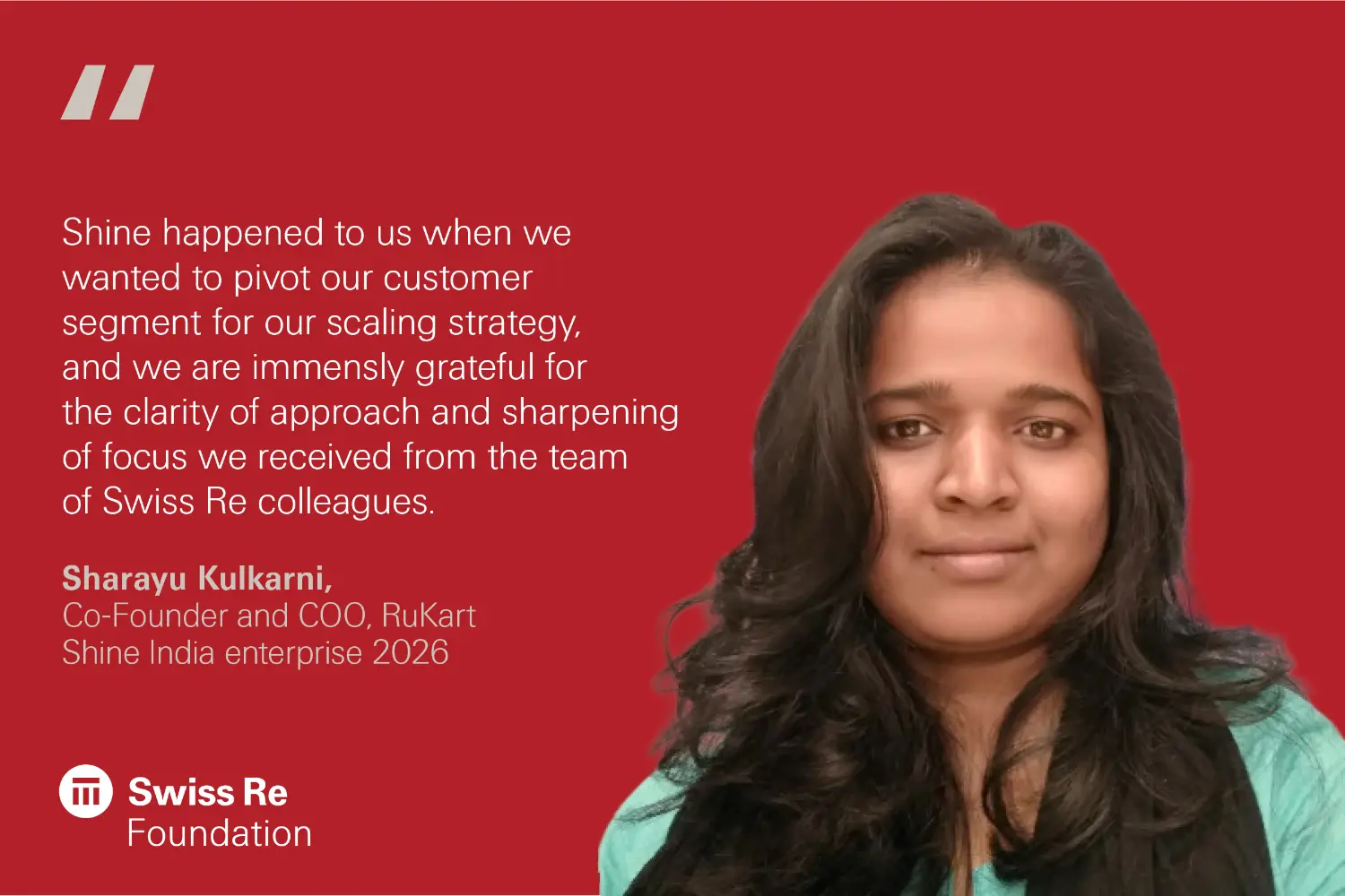 Testimonial Sharayu RuKart 2026