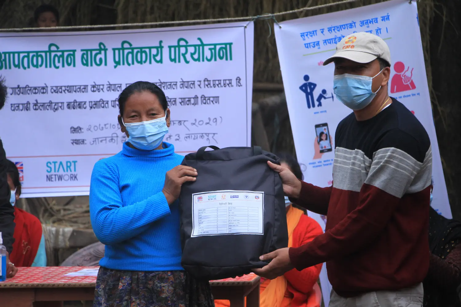 Providing anticipatory support to communities before disasters strike carousel