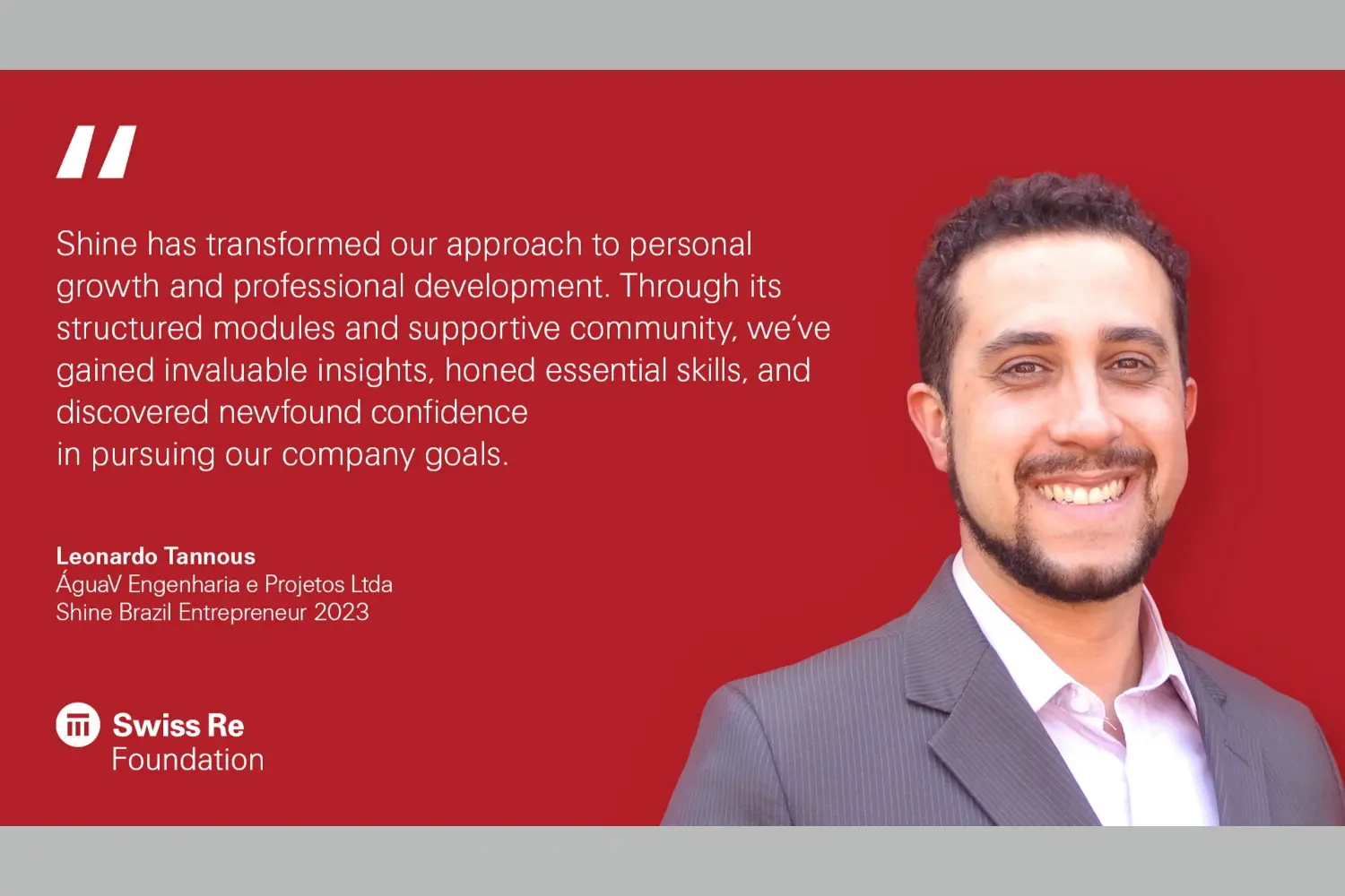 Shine Brazil Leonardo Tannous Quote